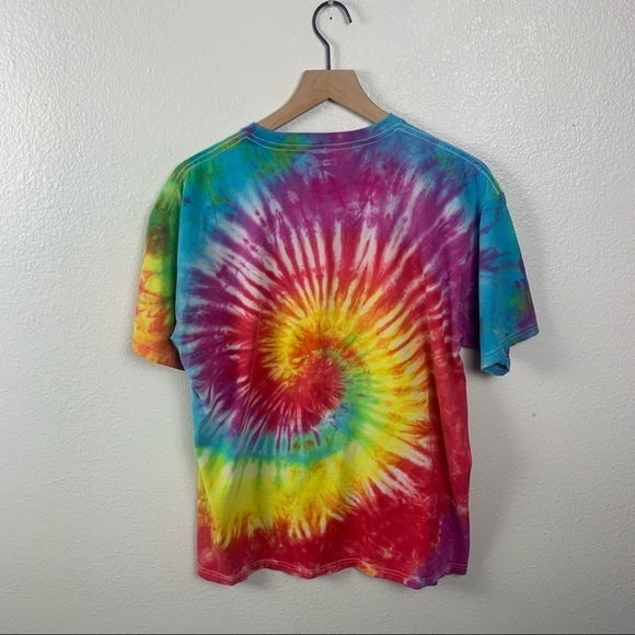 VINTAGE TIE DYE ASPHALT GRAPHIC TEE - Picture 7 of 8